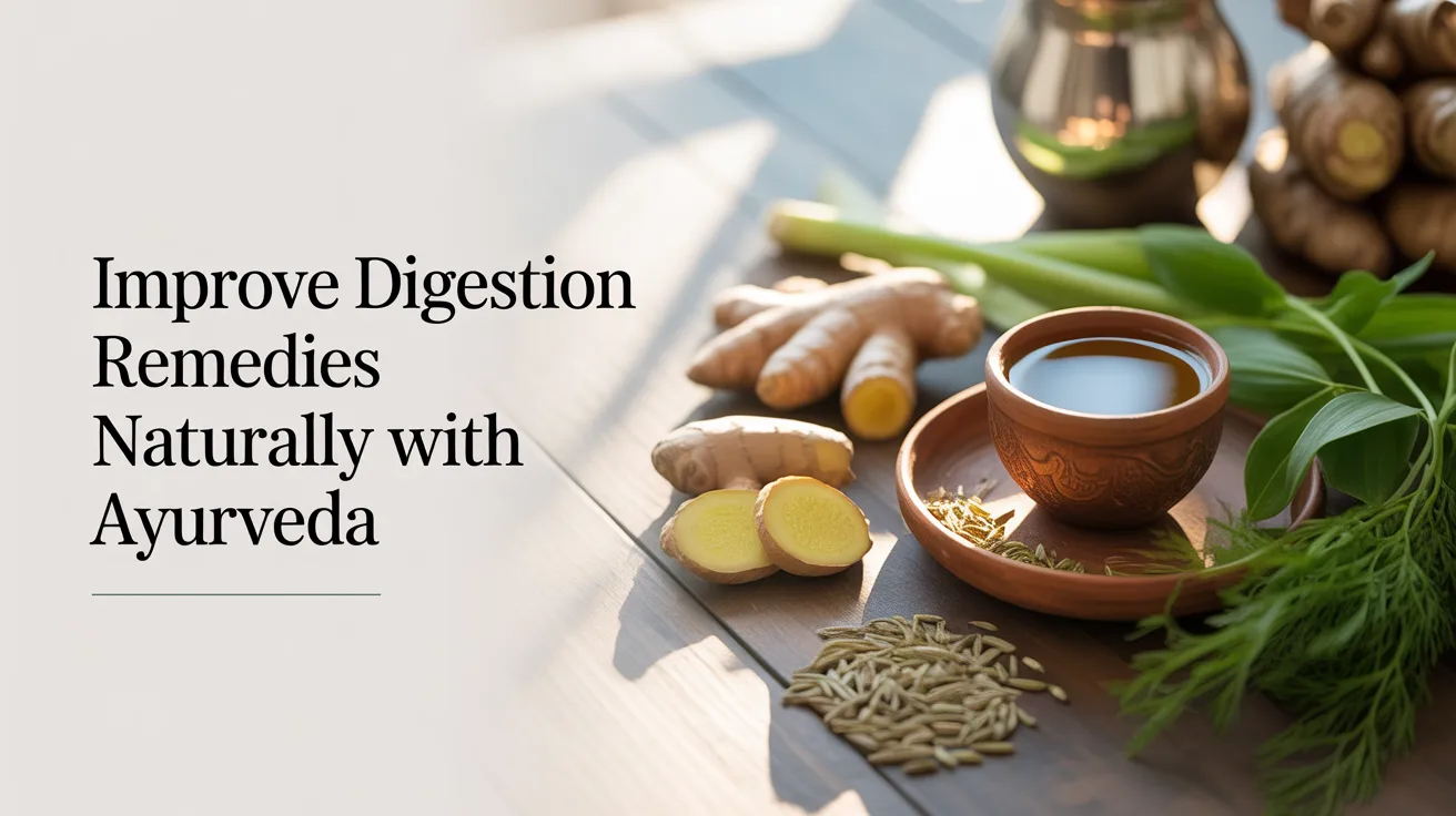 Natural Digestion Remedies Ayurveda for Improved Health