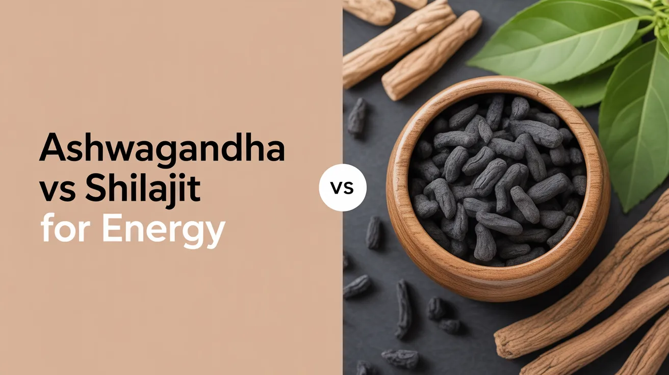 Ashwagandha vs Shilajit for energy